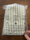 The Uptown Baby Fitted Crib Sheet New 100  Cotton Percale Sage Green Stripe