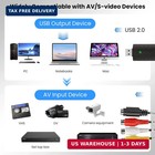 Vhs To Digital Converter  Usb Video Capture Card Device  Rca To Usb A Converter 