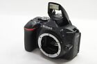  4 460 Shots  Nikon D5600 24 2mp Digital Camera Black Body Only  250226d