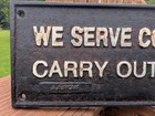 We Serve Colored Carry Out Only Segregation Historical Sign May 1931 Aa Signs