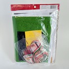 New Bucilla Among The Animals Felt Applique Christmas Stocking Kit Santa
