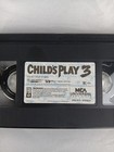 Child   s Play 3 Vhs 1999 Chucky Horror Rare Look Who s Stalking Fast Ship Tested