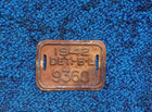 1942 Detroit Michigan Bicycle License Plate
