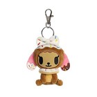 Donutina Tokidoki Clip On 4  Tall Aurora World Mini Plush Collectible Fun 