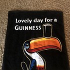 Guinness Towel Hand Golf Toucan  lovely Day For A Guinness  Official Merchandise