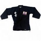 Kuk Sool Won Size 1 Uniform Jacket Korea Patch Martial Arts Black Mma Mixed