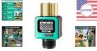 Accurate Digital Water Flow Meter With Brass Inlet     Essential For Eco Gardening