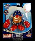 Playskool Friends Mr  Potato Head Captain America Marvel Hero New