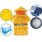 Dog Cat Waterproof Hoodie Rain Coat Jacket Puppy Jumpsuit Raincoat Pet Clothes