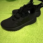 Adidas Rapidarun Unisex Kids Black Mesh Lace-up Athletic Sneakers 11k