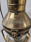 Vintage Authentic Brass Anchor Nautical Ship Buoy Lantern Lamp Maritime History