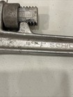 Schick No  518 18  Aluminum Pipe Wrench Fitters Plumbing Tool Straight Handle A