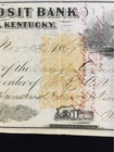 1869 Used Check  rn-b1 The Deposit Bank Of Paris Kentucky