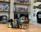 Wwe United States Championship Replica Title Belt Adult Size 2mm Brass Plates