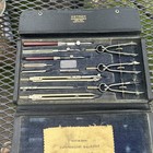 Drafting Instruments Set W case National Dietzgen Vintage Commander Complete