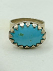 Carolyn Pollack Sterling Silver   Turquoise Ring Size 7 25