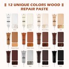 Set Of 12 Wood Touch Up Paint For Universal Furniture Scratch Repair Kit