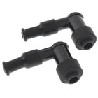 90 Degree Spark Plug Boot Cap Cover Resistor For Snowmobile Atv Motorcycle Lb05f