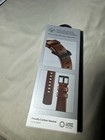 Nomad - Modern Leather Watch Strap For Apple Watch 42mm And 44mm - Brown With Bl