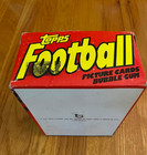 1981 Empty Topps  Football Display Wax  Box  Montana -no Cards- Free Shipping