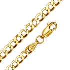 Real 14k Yellow Gold Cuban Chain Necklace Curb Link 2-6 5mm 16-26  Men Women