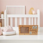  Sonogram Picture Frame - Baby First Year Picture Frame - Newborn Wooden