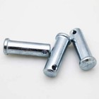 Clevis Pin 7 16  X 2-1 2   pack Of 100  Low Carbon Steel Zinc Plated