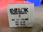  5  Ez Lok Thread Insert 329-820     Int 1 2 - 20  Ext 3 4 - 10