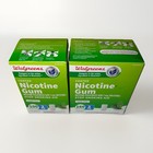 2x Walgreens Nicotine Gum 2mg 260 Pieces Total Coated Mint Flavor Exp 06 2027