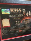 Kiss Detroit Rock City 1996 Tiger Stadium Authentic Stadium Seat Wood Relic