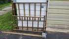 Antique Vintage Brass Bed  full Size 