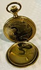 Vintage Pocket Watch Gold Filled Case Elgin Full Hunter Grade 206 7 Jewel 1900