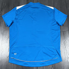 Pearl Izumi Shirt Men Xl Cycling Bicycle Racing Jersey 1 4 Zip Short Sleeve Blue
