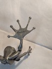 Pewter Tree Frog Figurine By Artist Stepper