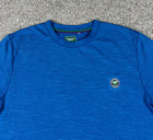 Wimbledon The Championships Tennis T Shirt Mens Medium Blue Performance Wicking