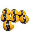 7x Mikasa V200w 2019 Official Fivb Indoor Outdoor Volleyball Size 5 Blue Yellow