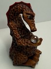 Steve Tunturi Hand Carved Dragon Sculpture Vintage Whittler   s Workshop