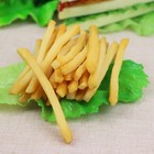 Fake French Fries Artificial Food Props Kit Home Decoration Set