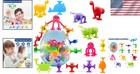 Dinosaur Eggshell Storage 40-piece Bath Toy Set - Silicone Fun For Toddlers 3-8