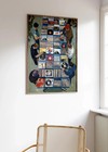 Vintage Record Store Poster Music Wall Art R  tr   Album Cover Print