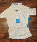 Sms Santini Cycling Jersey Men s Xl White Short Sleeve Jersey 1 4 Zip