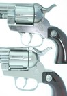 Cap Gun Revolver  Die Cast Pistols Pair Of 2 Made In Spain  12shot