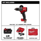 Milwaukee Tool 2904-22 M18 Fuel 18v 1 2  Cordless Li-ion Hammer Drill driver Kit