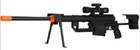Ukarms Dark Ops P1200 M200 Airsoft Sniper Rifle Fps 330 - Tactical Setup
