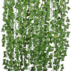 Artificial Hanging Vine Garland Green Leaf Decor For Home Wedding Party