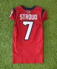Cj Stroud Team Issued Houston Texans 2023 Nfl Football Game Jersey Red Alternate