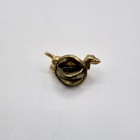 Vintage Dachshund Dog Lapel Pin Gold Tone Metal Tie Tack Small Ks2 Gift Jewelry