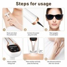 Ipl Hair Removal Device Permanent 999k Flashes Hair Remover Kit Women Men