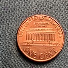 1998 Lincoln Memorial Small Cent Rd Circulated Us Coin