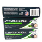 3-pack Activated Charcoal Fluoride-free Whitening Toothpaste 2 7oz Each New